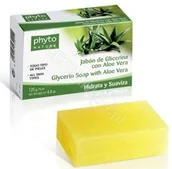 Mydła - Phyto Nature naturalne mydło glicerynowe z aloesem 120 g - miniaturka - grafika 1