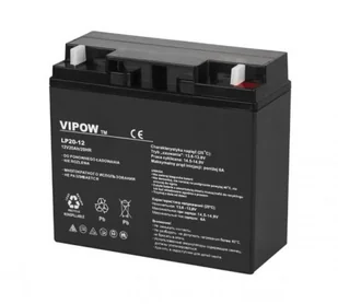 Vipow Akumulator żelowy 12V 20Ah 12V 20Ah - Akumulatory ogólnego zastosowania - miniaturka - grafika 2