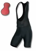 Spodenki rowerowe - Rogelli Spodenki kolarskie na szelkach Rogelli Econ z wkładką 494648 - miniaturka - grafika 1