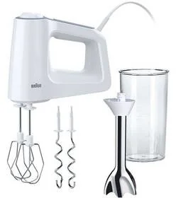 Braun MultiMix 3 HM 3107 WH - Miksery Braun MultiMix 3 HM 3107 WH - Miksery - miniaturka - grafika 1