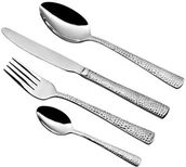 Zestawy sztućców - Premier Housewares Premier housewares sztućce ze stali nierdzewnej z efektem młotkowym 0922310 - miniaturka - grafika 1