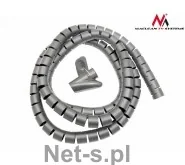 Maclean Organizator maskownica kabli MCTV-676 S silver MCTV-676S - Maskownice do kabli - miniaturka - grafika 3