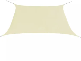vidaXL vidaXL Żagiel przeciwsłoneczny, tkanina Oxford, 3,6x3,6 m, kremowy - Parasole ogrodowe - miniaturka - grafika 2