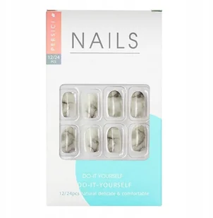 Tipsy Sztuczne Paznokcie Zdobione Wzory 24 szt 85 - Sztuczne paznokcie i akcesoria - miniaturka - grafika 9