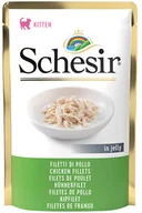 Mokra karma dla kotów - Schesir Filety z kurczaka mokra karma dla kociąt 85 g - miniaturka - grafika 1