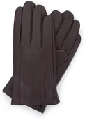 Rękawiczki - Wittchen Męskie rękawiczki z gładkiej skóry 45-6-457-B - miniaturka - grafika 1