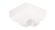 Kanały kablowe - OBO Bettermann Naroże płaskie kanału WDK 60x150 HF60150RW białe 6192955 2szt. 6192955 - miniaturka - grafika 1