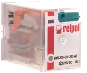 Sterowniki i przekaźniki - Relpol Przekaźnik przemysłowy 4P IP40 AgNi R4N-2014-23-1220-WT 860619 860619 - miniaturka - grafika 1