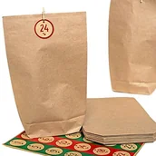 Ozdoby bożonarodzeniowe - Pajoma Nordic Vintage 50213.0 kalendarz adwentowy w formie torebek, 24 sztuki 50213.0 - miniaturka - grafika 1