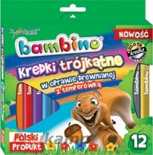 St. Majewski ST Kredki ołówkowe trójkątne 12 szt z temperówką St 002892 - Przybory szkolne - miniaturka - grafika 4