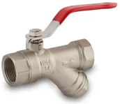 Zawory i kraniki - Idmar Group Zawór kulowy z filtrem skośnym Group 3/4 KW020071.8050 - miniaturka - grafika 1