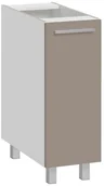 Szafki kuchenne - MEBLE OKMED Szafka kuchenna stojąca Salma 30 cm kolor kawa mrożona - miniaturka - grafika 1