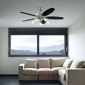 Wentylatory sufitowe - Westinghouse Arius 72559 Srebrny - miniaturka - grafika 1