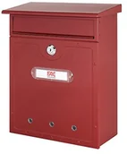 Skrzynki na listy - Fac FAC kantabria skrzynka na listy, czerwony - miniaturka - grafika 1