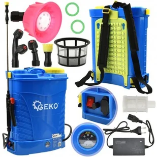 Geko Opryskiwacz akumulatorowy plecakowy 16L Blue 7929 G73252 - Opryskiwacze - miniaturka - grafika 8