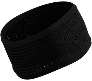 Compressport opaska na głowę HEADBAND ON/OFF V3 czarny - Czapki i chusty sportowe męskie - miniaturka - grafika 4