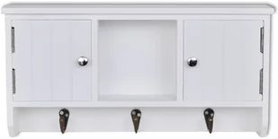 Wisząca szafka na klucze i akcesoria z drzwiczkami - Szafki łazienkowe - miniaturka - grafika 5