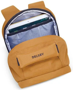 Plecak Miejski Delsey Securban Żółty - Plecaki - miniaturka - grafika 7