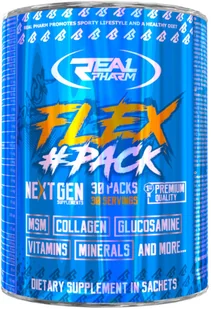 REAL PHARM Flex Pack 30pack - Ochrona stawów REAL PHARM Flex Pack 30pack - Ochrona stawów - miniaturka - grafika 1