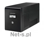 PowerWalker UPS LINE-INTERACTIVE 2000VA 2X 230V PL + 2XIEC OUT, RJ11/RJ45 IN/OUT, USB, LCD VI 2000 LCD - Zasilacze awaryjne UPS - miniaturka - grafika 2