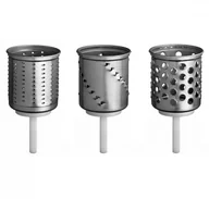 Akcesoria i części AGD - KitchenAid Tarki do maszynki do tarcia i szatkowania 3 szt. (EMVSC) - miniaturka - grafika 1