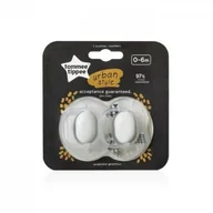 Smoczki uspokajające - Tommee Tippee Smoczek symetryczny Urban style 0-6m, 2szt Unisex - miniaturka - grafika 1