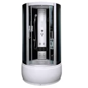 Kabiny z hydromasażem - Novoterm Kerra Claire  80x80 E18 - miniaturka - grafika 1