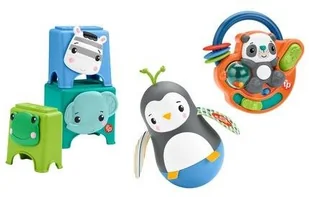 Fisher Price Price Price Zestaw zabawek Rozwijamy zręczność HFJ93 HFJ93 - Grzechotki dla dzieci - miniaturka - grafika 4