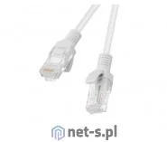 LANBERG Patchcord PCU6-20CC-0100-S kat.6 1M szary 10-pack PCU6-20CC-0100-S - Kable miedziane - miniaturka - grafika 2
