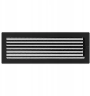 Parkanex kominkowa czarna żaluzja 17x49 wentylacja - Kratki wentylacyjne - miniaturka - grafika 2