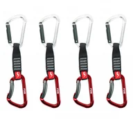 Sprzęt wspinaczkowy - Fixe Montgrony Wide Ekspres 12 cm 4 szt., szary/czerwony 2021 Ekspresy wspinaczkowe Q22112 - miniaturka - grafika 1