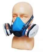 Akcesoria BHP - SECURA Maska dla ogrodników sadowników i chemizatorów Półmaska 3000 CHEM Silikonowa A1P2 3000A1P2 - miniaturka - grafika 1