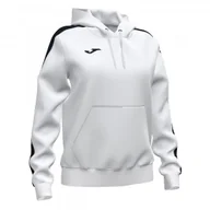 Koszulki i topy damskie - Joma Championship IV Hoodie White Black - miniaturka - grafika 1
