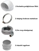 Odkurzacze centralne - Beam Zestaw montażowy do szufelki Vac Pan/ Allvac A096C - miniaturka - grafika 1