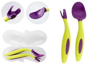 b.box Pierwsze sztućce do nauki jedzenia ocean breeze BB00720 - Sztućce dla dzieci - miniaturka - grafika 4