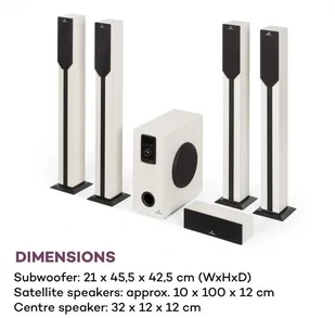 Auna Areal Elegance Jasne Drewno - Głośniki i kolumny - miniaturka - grafika 9