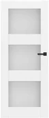 Drzwi wewnętrzne - Drzwi pokojowe Tre 70 lewe białe SWHF000148KF - miniaturka - grafika 1