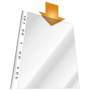 DURABLE Koszulka groszkowa A4 (100szt) 265919 - Koszulki na dokumenty - miniaturka - grafika 2