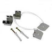 Oprawy, klosze i abażury - Bemko Linka akrylowa uniwersalna do sufitu karton-gips lub betonowego 15cm do opraw QUALIS 5497 C27-QLS-ZMN-A - miniaturka - grafika 1