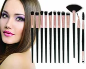 Pędzle do makijażu - PARENCE - 12-częściowy zestaw pędzli do makijażu, wysokiej jakości syntetycznych pędzli do makijażu, różu, korektorów do oczu/makijażu makijażu - miniaturka - grafika 1