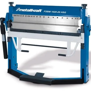 Metallkraft """"""Ręczna zaginarka do blachy FSBM 1020-20 HSG maks szerokość robocza 1020mm maks grubość blachy 2"" - Giętarki Metallkraft """"""Ręczna zaginarka do blachy FSBM 1020-20 HSG maks szerokość robocza 1020mm maks grubość blachy 2"" - Giętarki - miniaturka - grafika 1