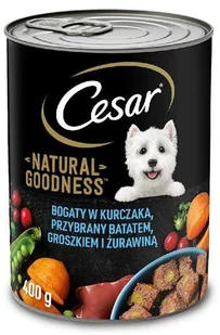 Cesar CES Puszka Mus Kurczak 400g Mokra karma pełnoporcjowa dla dorosłych psów - Mokra karma dla psów - miniaturka - grafika 4