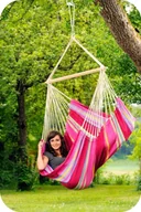 Fotele ogrodowe wiszące - Amazonas Brasil Grenadine huśtawka hamakowa AZ-2030130 - miniaturka - grafika 1