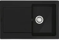 Zlewozmywaki - Franke Maris MRK 611-78 czarny mat 124.0442.565 - miniaturka - grafika 1
