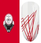 Żele do paznokci - Semilac Żel Do Zdobień Spider Gum 09 Neon Red - miniaturka - grafika 1