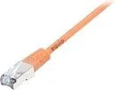 Kable miedziane - Equip Patchcord Cat6 S/FTP HF 10m pomarańczowy 605576 605576 - miniaturka - grafika 1