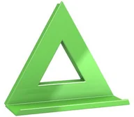 Akcesoria do tablic - DAHLE Magnes tablic 75x75 XL zielony Dahle trójkąt - miniaturka - grafika 1