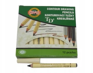 Kredka Czeska konturówka do oczu brwi grafitowa - Kredki do oczu - miniaturka - grafika 3