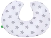 Poduszki do karmienia - Lulando Anodo Poduszka do karmienia, minky, Gwiazdki Szare, Szara - miniaturka - grafika 1