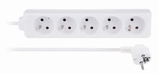 Libox Listwa zasilająca 5 gniazd biały 3m LB0084-3 - Listwy zasilające - miniaturka - grafika 2